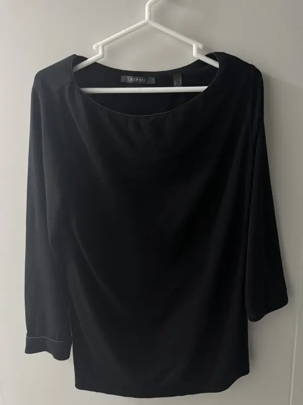 Blusa manga 3/4 negro talla S - Comprar en Lima Perú | Fancy Shops