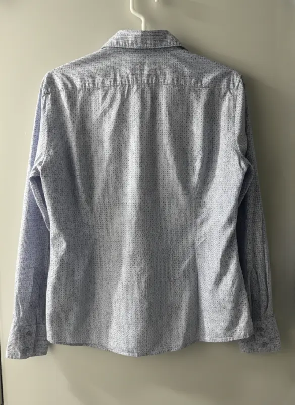 Blusa manga larga con puntos talla M - Imagen 2