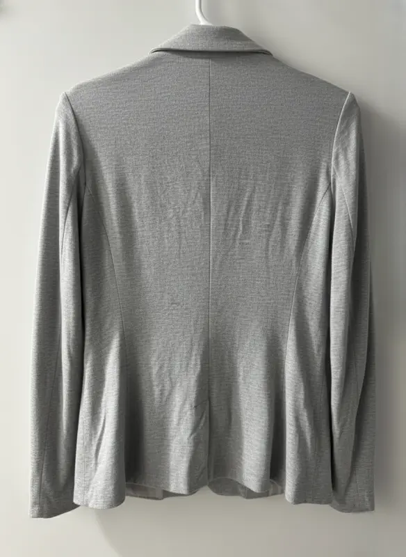 Blazer gris talla S - Imagen 2