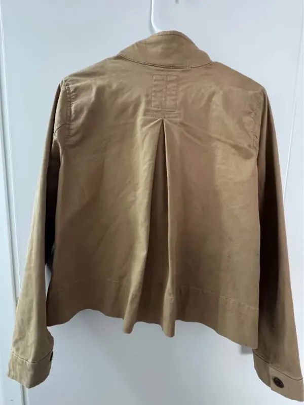 Casaca camel talla M - Imagen 2