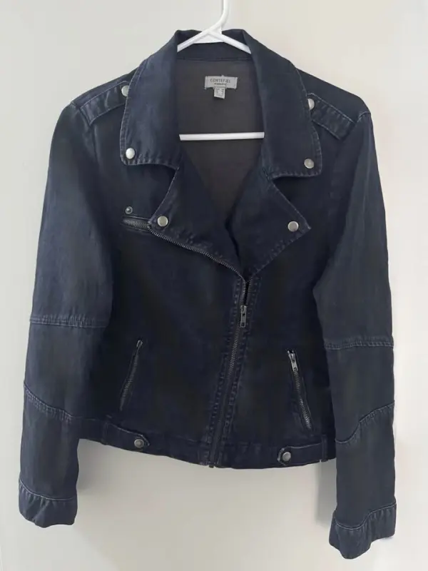 Casaca de Jean azul talla M - Comprar en Lima Perú | Fancy Shops