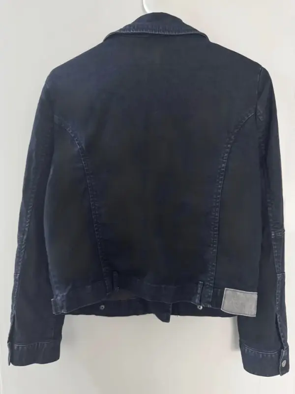 Casaca de Jean azul talla M - Imagen 2