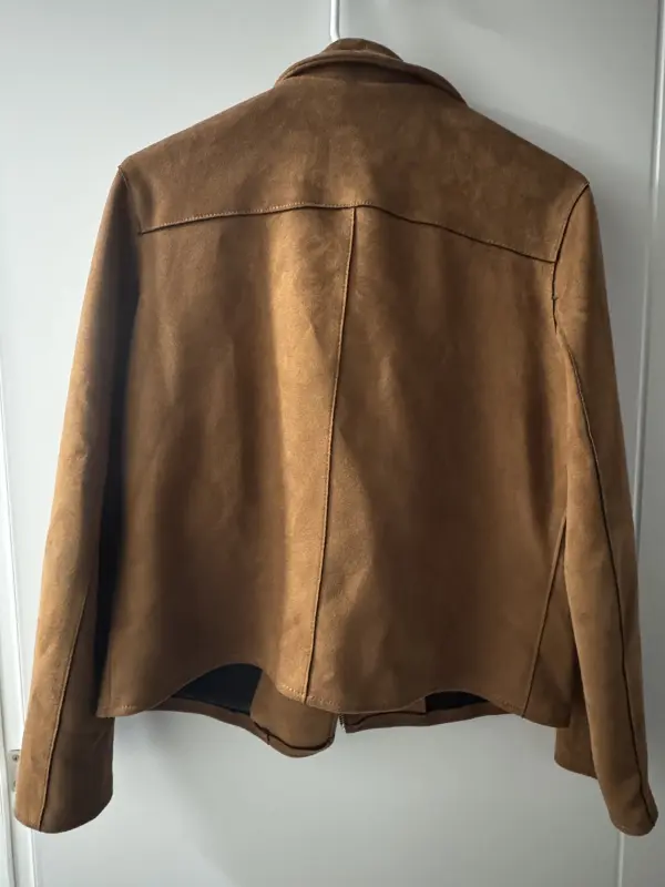 Casaca camel talla S - Imagen 2