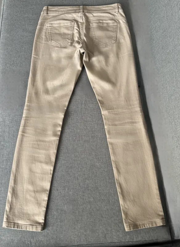 Pantalón beige talla 30 - Imagen 2