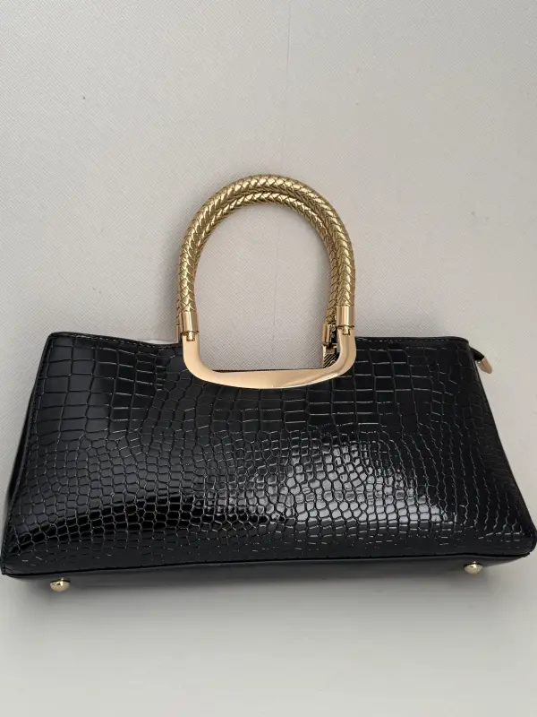 Bolso de mano y hombro negro - Comprar en Lima Perú | Fancy Shops