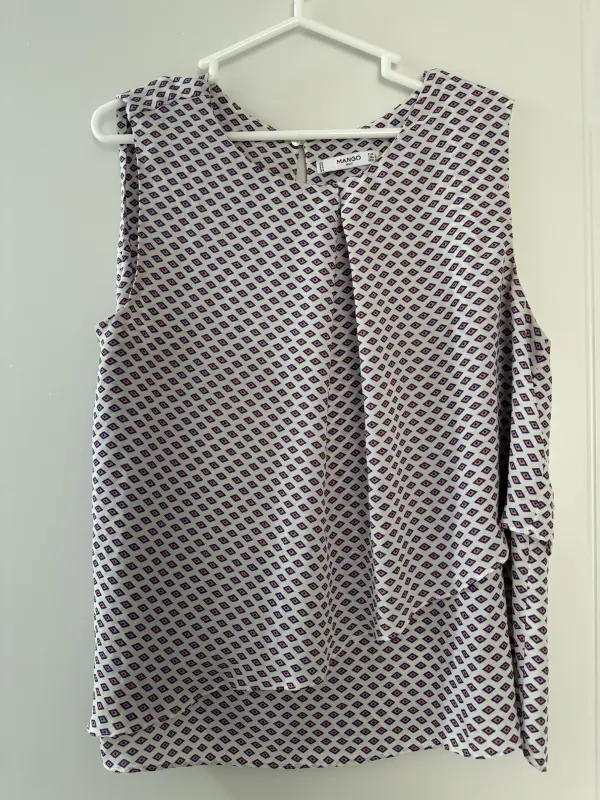 Blusa estampado rombos talla M - Blusas | Comprar Online Lima