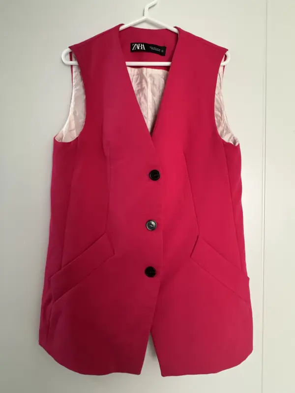 Chaleco de vestir magenta talla S - Blazers y Chalecos Sastre | Comprar Online Lima
