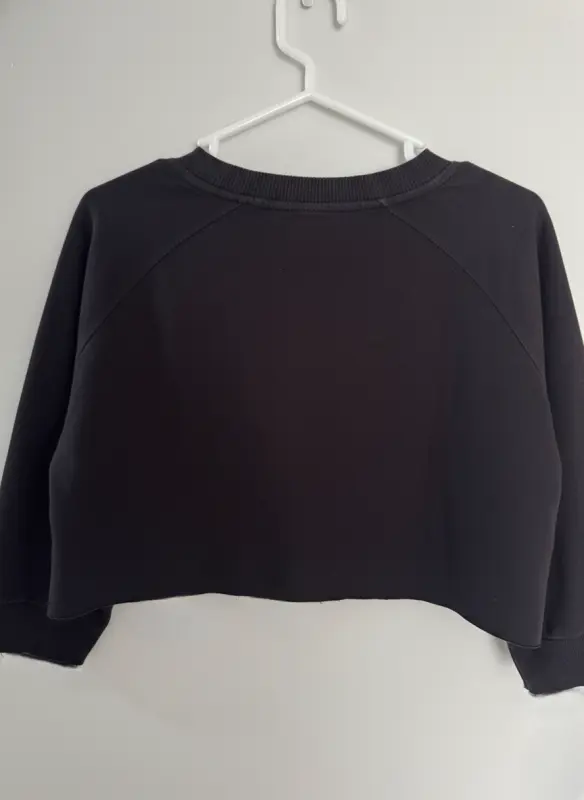Sudadera negra talla L - Imagen 2