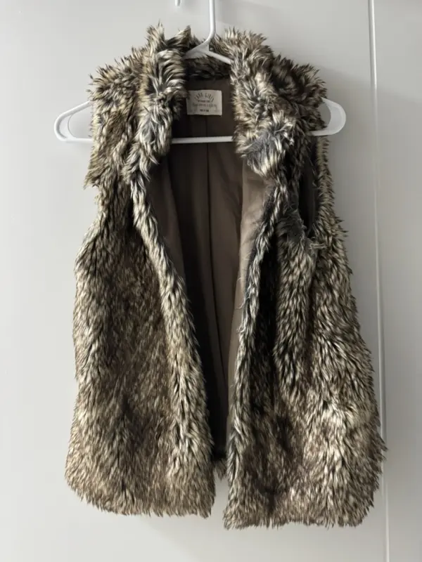 Chaleco de piel talla S/M - Comprar en Lima Perú | Fancy Shops