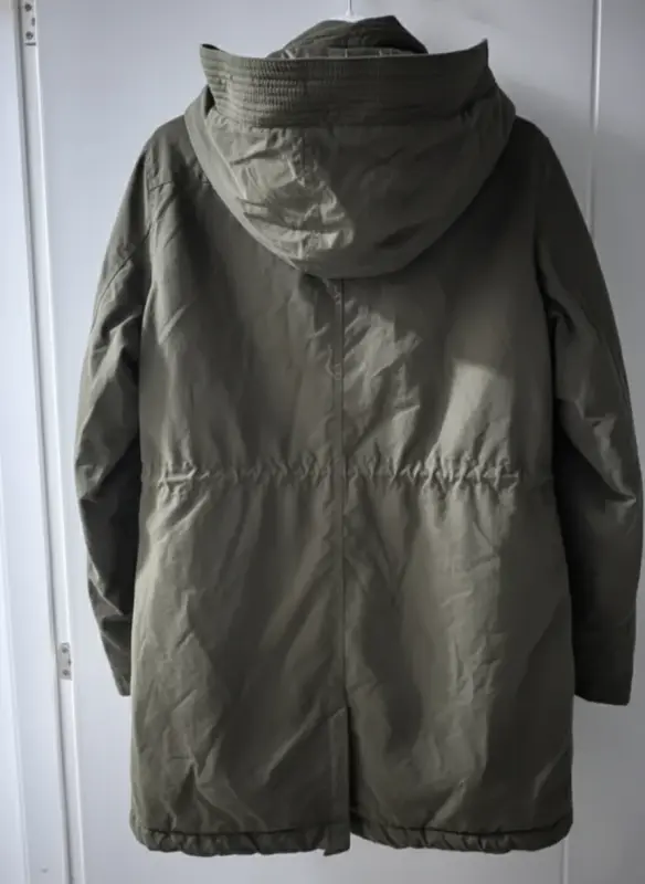 Abrigo verde talla M - Imagen 2