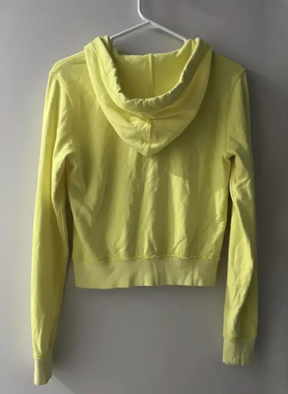 Casaca amarilla para deporte y viaje talla S - Imagen 2