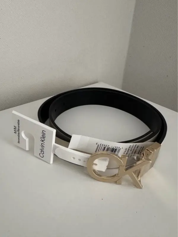 Correa de cuero reversible nuevo con etiquetas - Correas y Accesorios | Comprar Online Lima