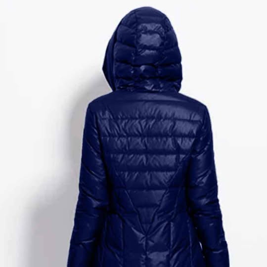 Impermeable azul oscuro talla M - Imagen 4