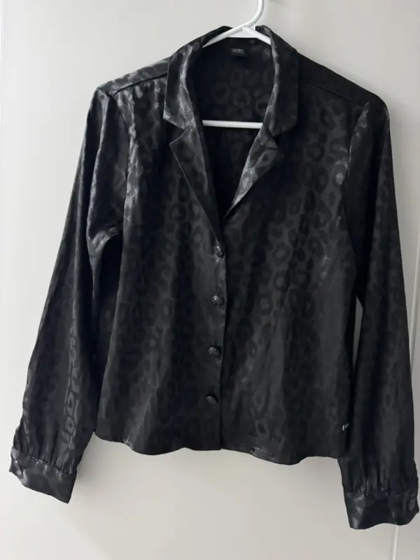 Blusa animal print negro talla M - Comprar en Lima Perú | Fancy Shops