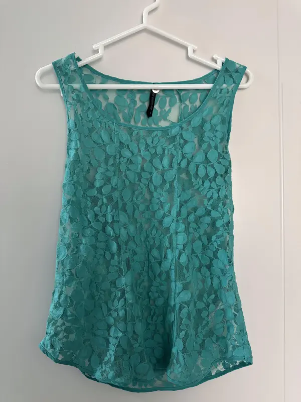 Blusa manga cero verde talla S - Comprar en Lima Perú | Fancy Shops