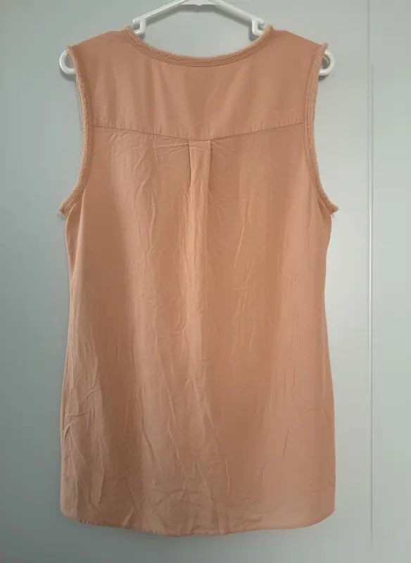 Blusa manga cero melón talla S - Imagen 2