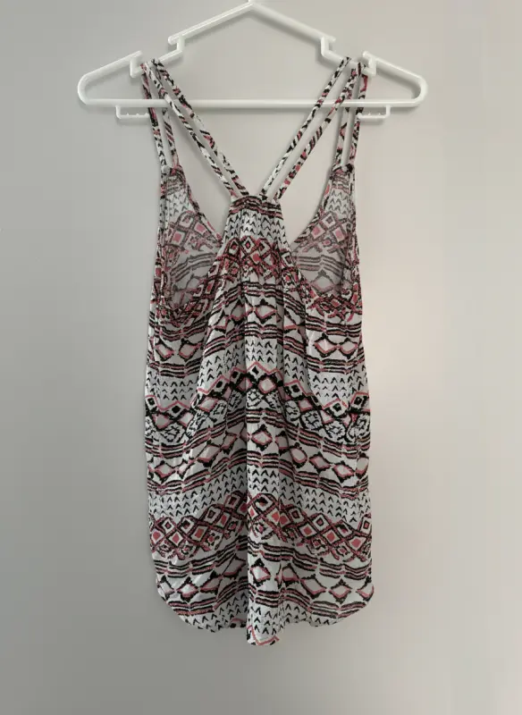 Blusa manga cero multicolor talla S - Imagen 2