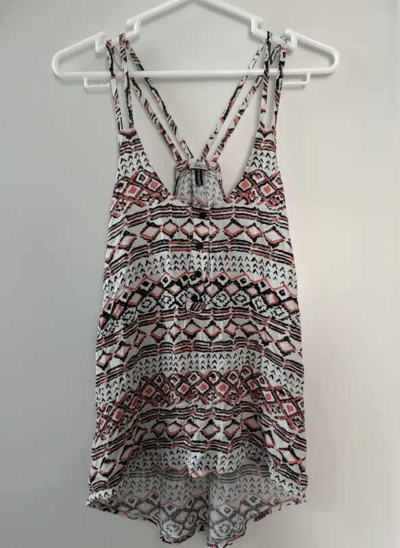 Blusa manga cero multicolor talla S - Comprar en Lima Perú | Fancy Shops