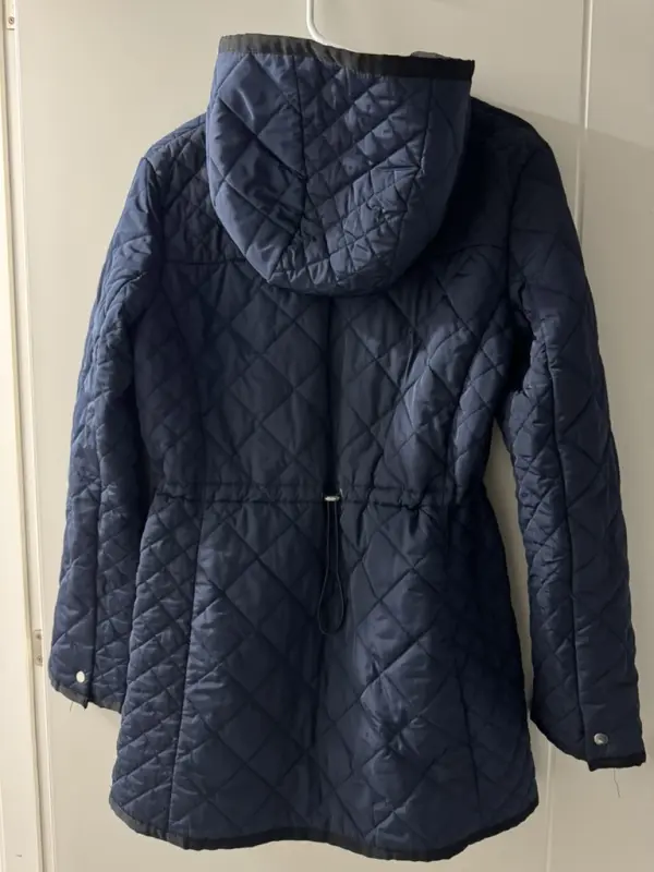 Impermeable azul oscuro talla M - Imagen 2