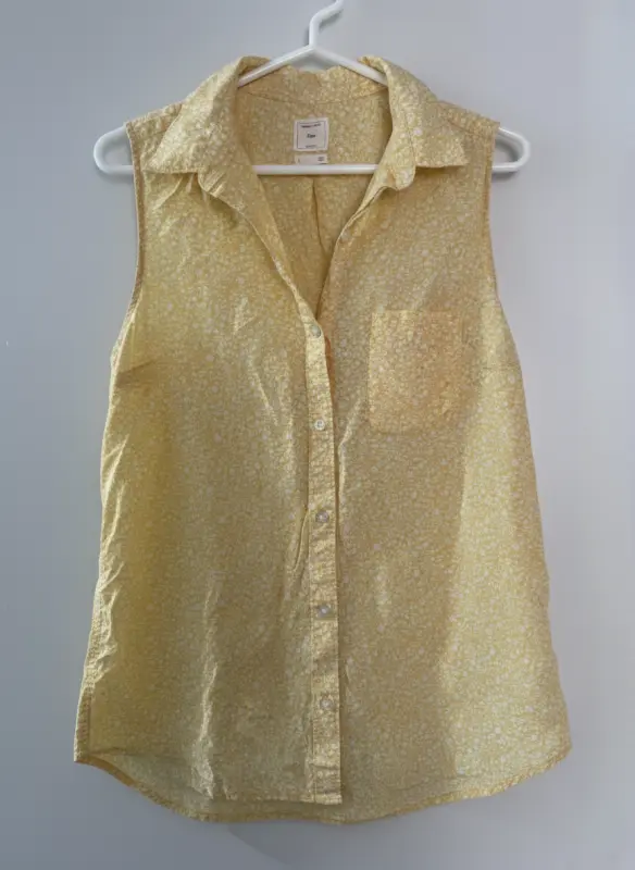 Blusa manga cero amarillo talla S - Comprar en Lima Perú | Fancy Shops