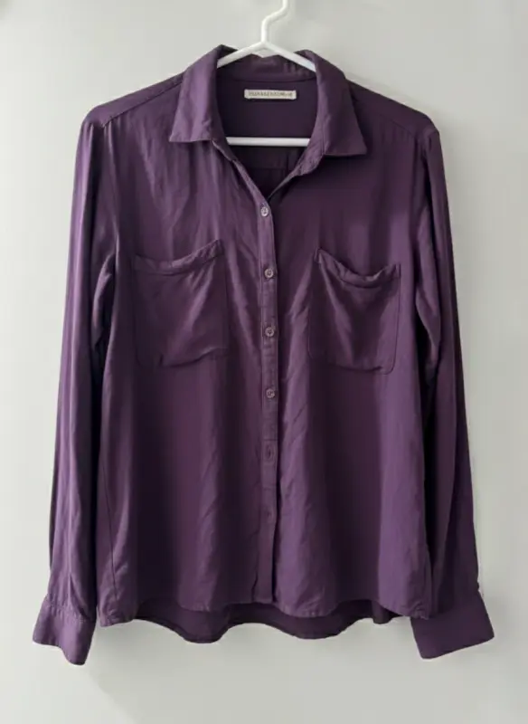 Blusa manga larga morado talla M - Comprar en Lima Perú | Fancy Shops