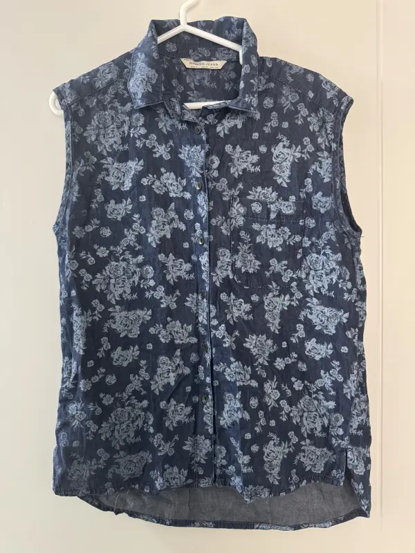 Blusa manga cero azul y celeste talla S - Comprar en Lima Perú | Fancy Shops
